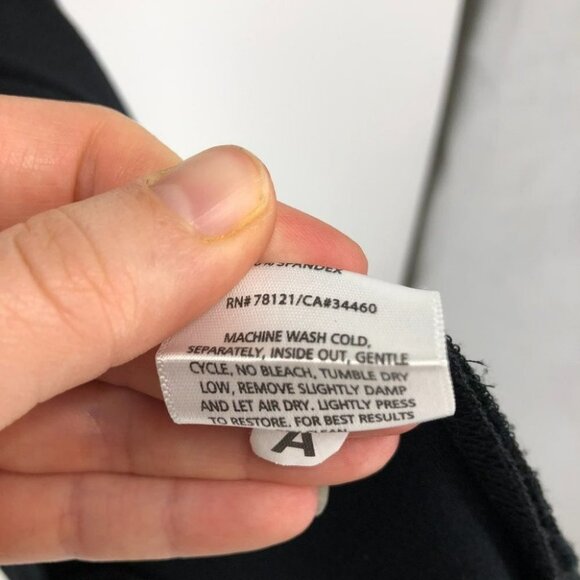 Eileen Fisher Perfect solid Little Black dress sleevless mid thigh length xs - Picture 7 of 15